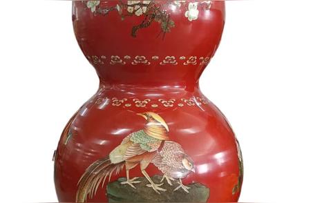 揭秘扬州最大的脱胎漆艺葫芦瓶，令人叹为观止的艺术瑰宝