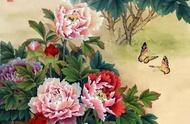 牡丹图：国画中的自然之美与艺术享受