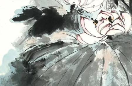 《明湖荷翠》：李苦禅水墨艺术的巅峰之作