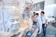 大型寿山石雕：展现吴哥窟千年之美