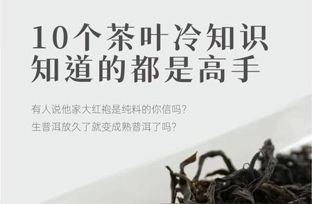 揭秘茶叶背后的十个不为人知的冷知识