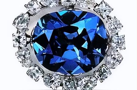 蓝色噩运钻石：命运多舛的传说珠宝