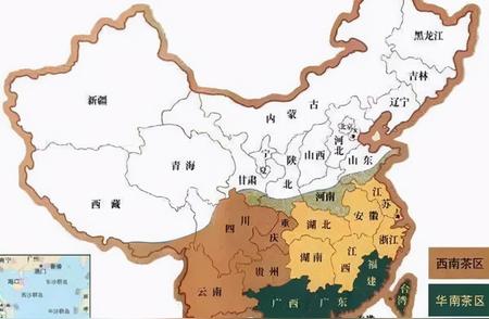 中国茗茶地图大揭秘：各地茶叶品种分布一览