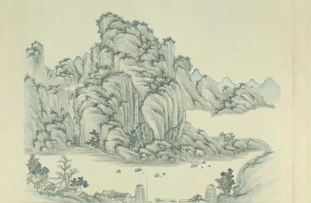 中国国画精品：张若澄《燕山八景》高清展览