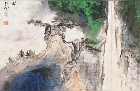 张大千山水画：48幅杰作，领略大师风采