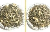 如何鉴别茉莉花茶的品质？能否辨别图一楚河、汉界哪边的茶叶更好？