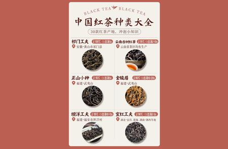 中国红茶种类一览