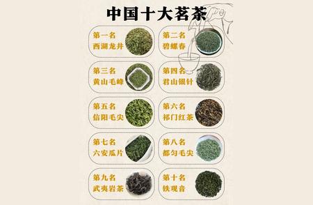 探索中国十大传统名茶：享受千年茶香